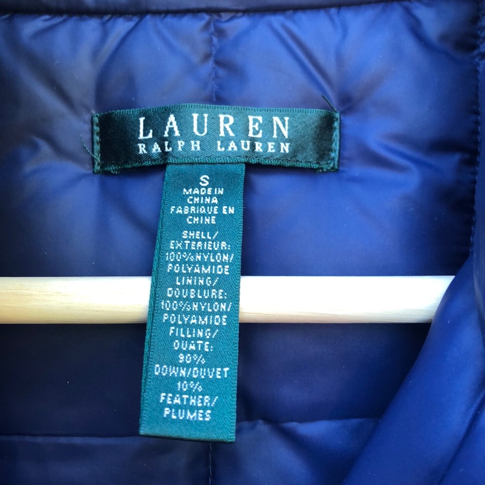 RALPH LAUREN Down Long Jacket Size S ✨ - Picture 4 of 4